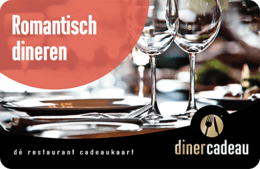 Romantisch dineren dinerbon