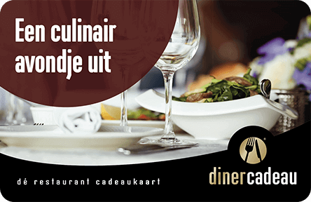 een culinair avondje uit dinerbon