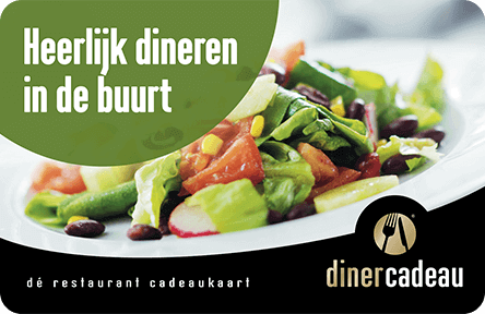 Heerlijk dineren in de buurt dinerbon