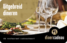 Uitgebreid dineren dinerbon