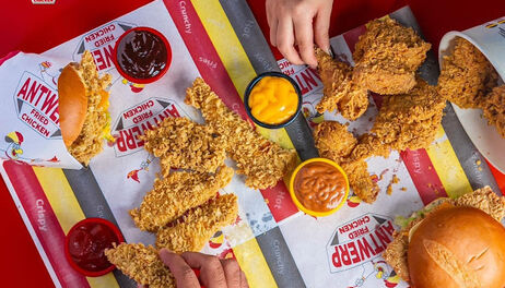 Dinerbon.com Antwerpen Antwerp Fried Chicken Mortsel